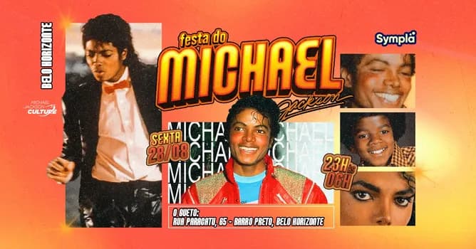 Imagem do ESTREIA: Festa do Michael Jackson em Belo Horizonte - Rua Paracatu, 65
