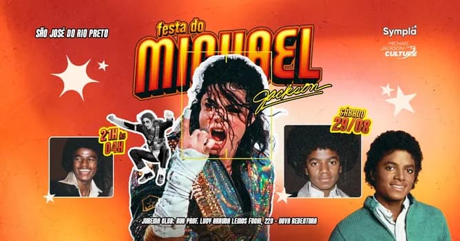 Imagem do ESTREIA: Festa do Michael Jackson em São José do Rio Preto - Jurema Club