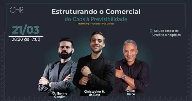 Imagem do Estruturando o Comercial - Do Caos à Previsibilidade