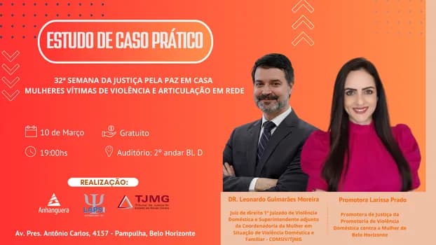Imagem do Estudo de Caso Prático: Mulheres Vítimas de Violência e Articulação em Rede 1º Dia