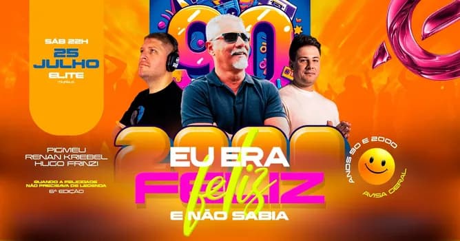 Imagem do Eu era feliz e não sabia 6° Edição