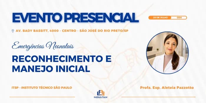 Imagem do EVENTO ABERTO| Emergências Neonatais: Reconhecimento e Manejo Inicial