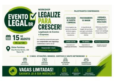 Evento Legal em Rio de Janeiro