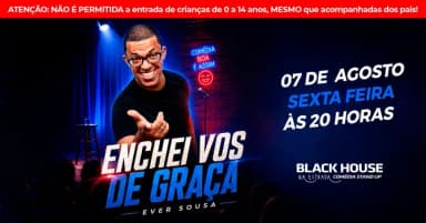 EVER SOUSA em SOROCABA - Stand up Comedy em Sorocaba