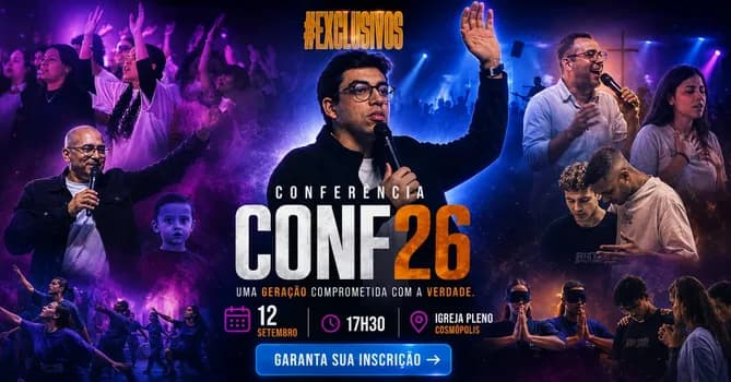 Imagem do #EXCLUSIVOS CONF26