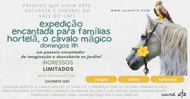 Imagem do EXPEDIÇÃO ENCANTADA COM HORTELÃ, O CAVALO MÁGICO - 15 DE MARÇO 2026