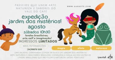 EXPEDIÇÃO JARDIM DOS MISTÉRIOS - 22 DE AGOSTO 2026 em Vale do Café
