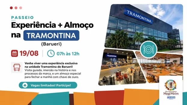 Imagem do Experiência + Almoço na Tramontina (Barueri)
