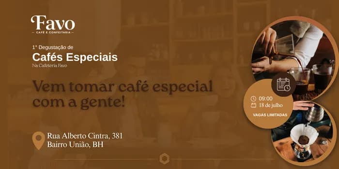 Imagem do Experiências Favo - Uma Jornada pelo Universo dos Cafés Especiais