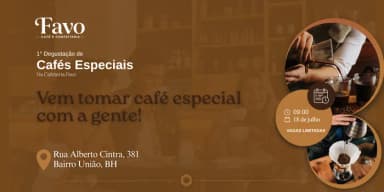 Experiências Favo - Uma Jornada pelo Universo dos Cafés Especiais em Belo Horizonte