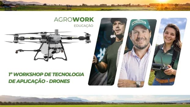 Imagem do ExpoAgro: 1º Workshop de Tecnologia de Aplicação - Drones