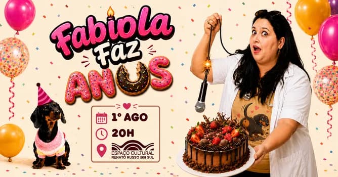 Imagem do Fabíola Faz Anos