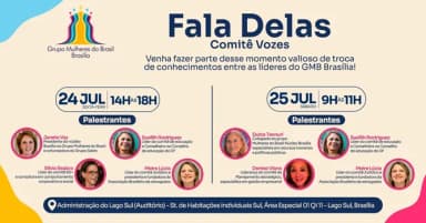 FALA DELAS - Um encontro com as nossas líderes em Brasília