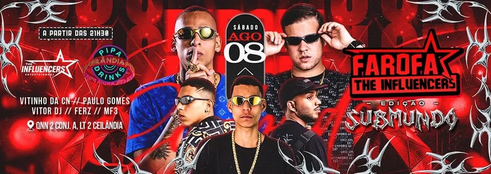 Imagem do FAROFA THE INFLUENCERS - EDIÇÃO SUBMUNDO