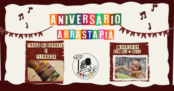 Imagem do Feedback e Troca de Cordéis - Arrastapiá