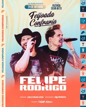 Feijoada Confraria com Felipe e Rodrigo em Canelinha