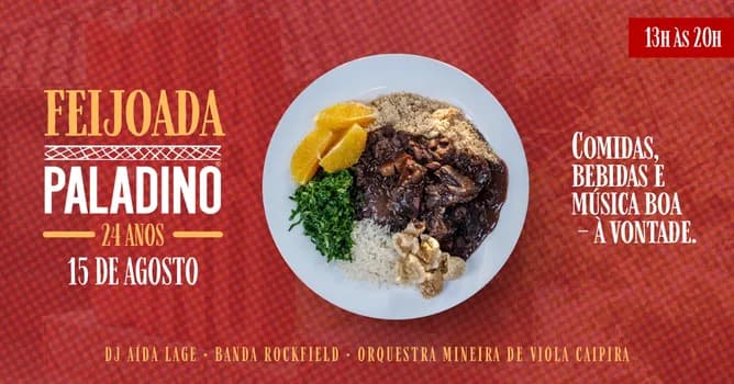 Imagem do Feijoada de Aniversário Paladino 2026