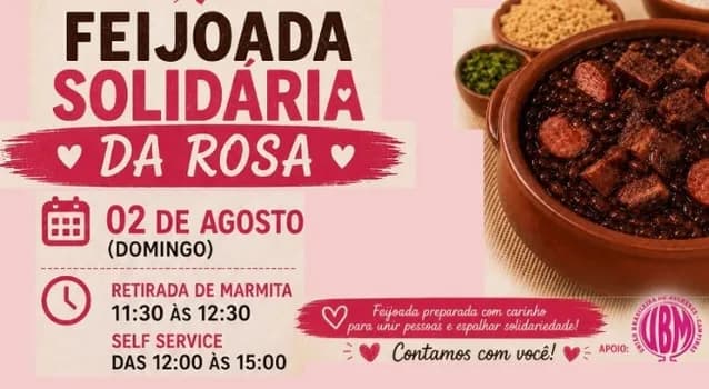 Imagem do Feijoada Solidária da Rosa
