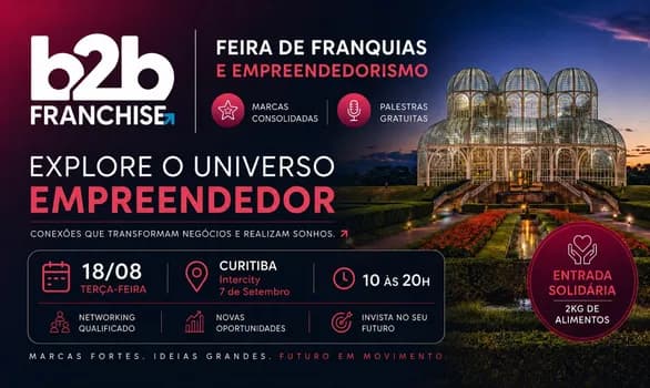 Imagem do FEIRA DE FRANQUIAS E EMPREENDEDORISMO FRANCHISEB2B