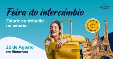 Feira do Intercâmbio em Blumenau em Blumenau