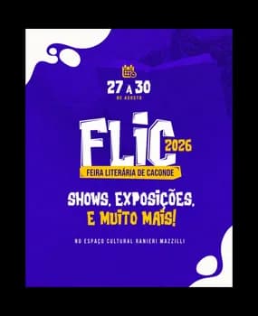 Imagem do Feira Literária de Caconde- FLIC 2026