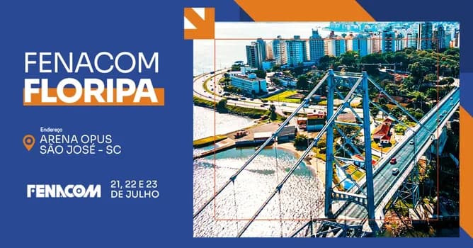 Imagem do FENACOM 2026 - FLORIPA/SC - A MAIOR FEIRA DA CONSTRUÇÃO CIVIL DE SANTA CATARINA