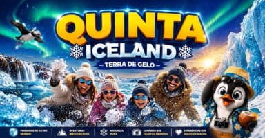 FÉRIAS CONGELANTE ICELAND TERRA DE GELO (23/07/2026) em Fortaleza