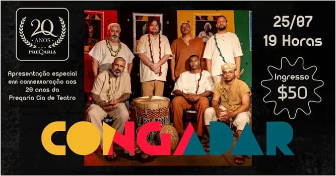 Imagem do Festa 20 anos PreQaria Cia de Teatro