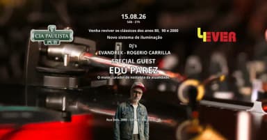 Festa 4EVER RIO CLARO com EDU PAREZ em Rio Claro