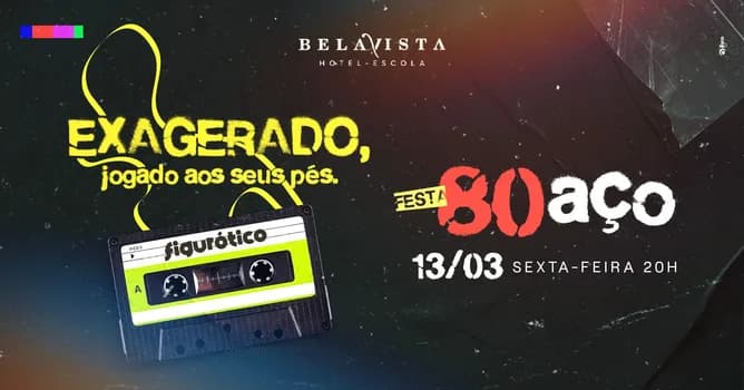 Imagem do Festa 80Aço - Figurótico convida Glauco Alves da banda Classika