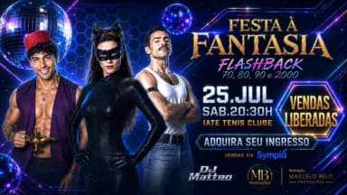 FESTA A FANTASIA! ANOS 70 80 90 2000 em Belo Horizonte