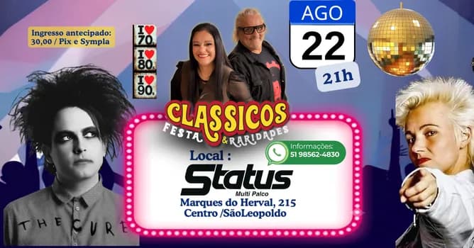Imagem do FESTA CLÁSSICOS E RARIDADES RETRO /STATUS - São Leopoldo