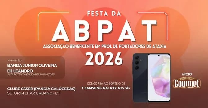 Imagem do FESTA DA ABPAT 2026