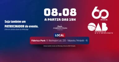 Festa da Advocacia em Petrópolis