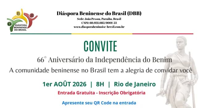 Imagem do Festa da Independência do Benim no Brasil- Entrada gratuita