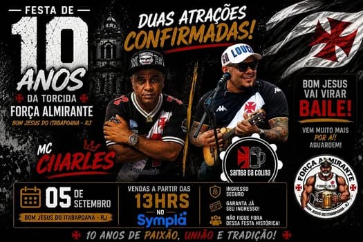 Imagem do Festa de 10 anos da Torcida Força Almirante