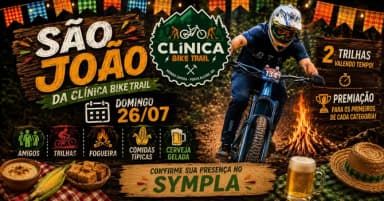 Festa de São João Clínica Bike Trail em Porto Alegre