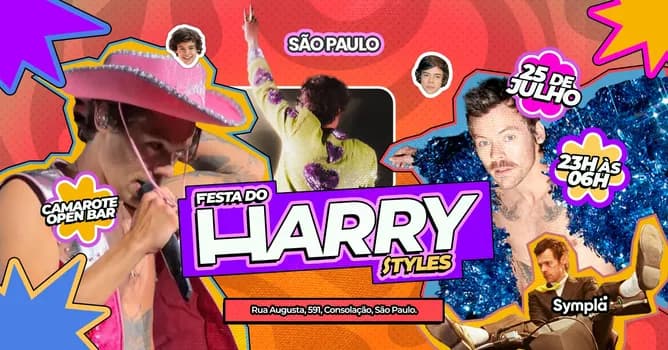 Imagem do FESTA DO HARRY - Edição SÃO PAULO - Augusta Hi-Fi: Rua Augusta, 591