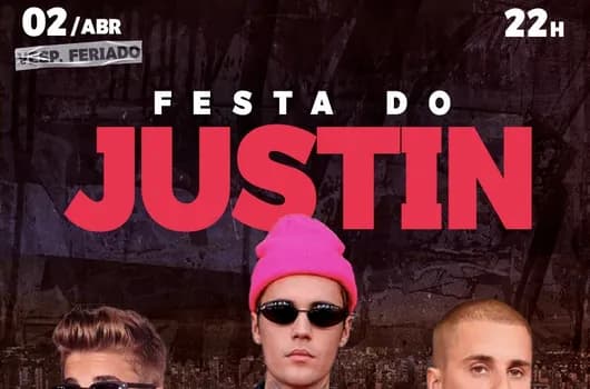 Imagem do Festa do Justin em CAMPINAS/SP 02/04 (vésp. de Feriado)