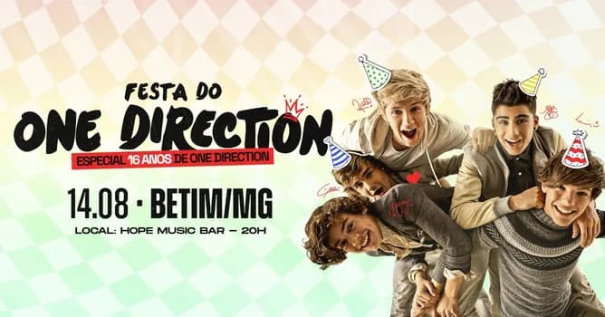 Imagem do Festa do One Direction | Betim/MG
