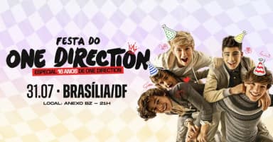 Festa do One Direction | Brasília/DF em Brasília