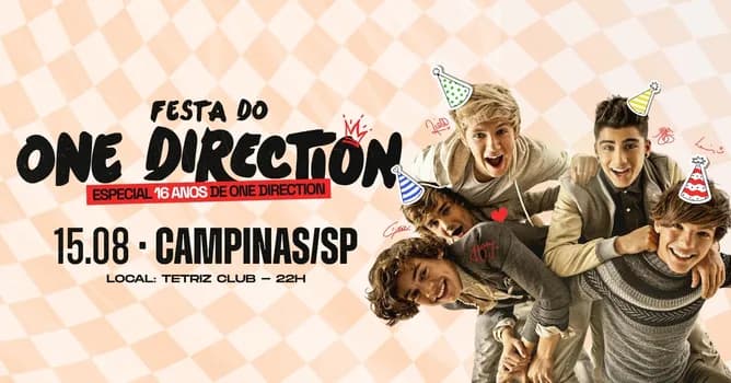Imagem do Festa do One Direction | Campinas/SP