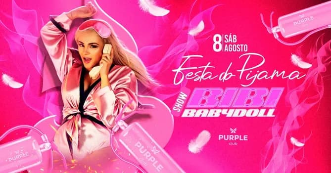 Imagem do FESTA DO PIJAMA + BIBI BABYDOLL