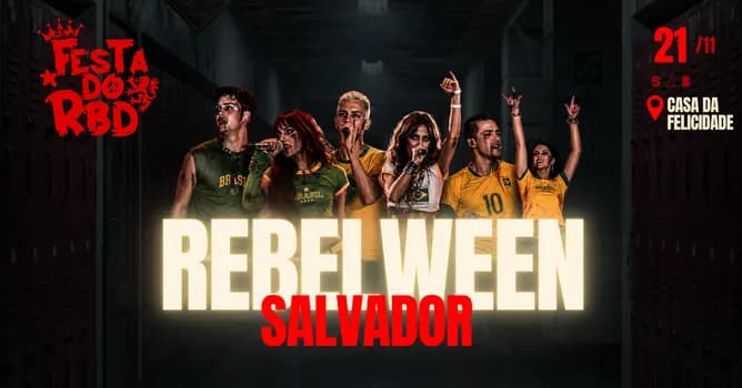 Imagem do FESTA DO RBD - EDIÇÃO REBELWEEN - SALVADOR