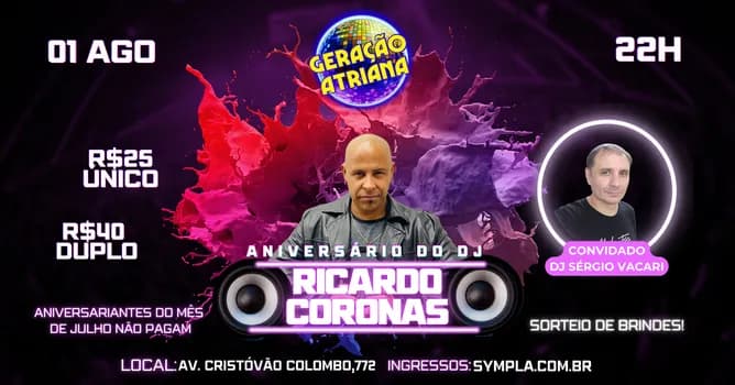 Imagem do Festa Geração Atriana