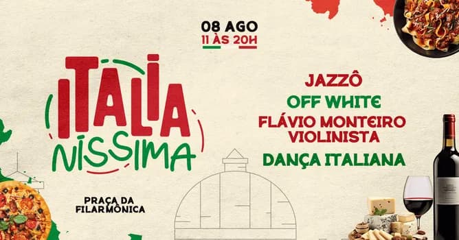 Imagem do FESTA ITALIANÍSSIMA - PRAÇA DA FILARMÔNICA