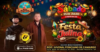 Festa Junina- alto da Represa em Nazaré Paulista