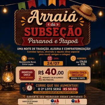 Imagem do Festa Junina Paranoá e Itapoã