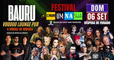 Festival Cada Um Na Sua em Bauru/SP em Bauru