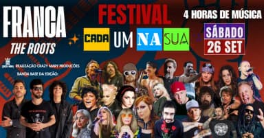 Festival Cada Um Na Sua em Franca - SP - Sábado (26/09/2026) em Franca